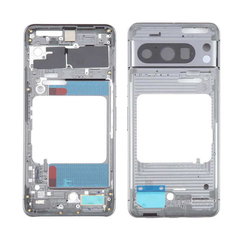 For Google Pixel 8 Pro Original Middle Frame Bezel Plate (Black) — image 1