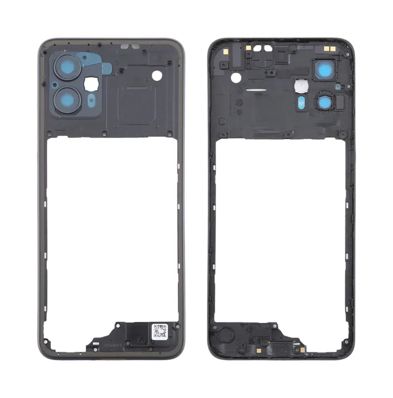For Motorola Moto G13 Original Middle Frame Bezel Plate (Black) — image 1