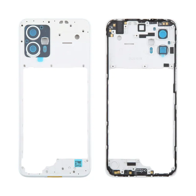 For Motorola Moto G23 Original Middle Frame Bezel Plate (White) — image 1