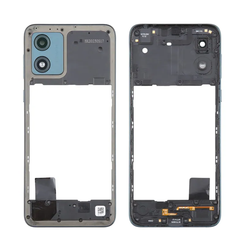 For Motorola Moto E13 Original Middle Frame Bezel Plate (Green) — image 1