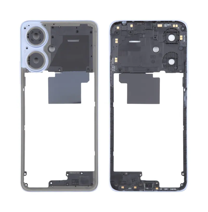 For Xiaomi Redmi 13R Original Middle Frame Bezel Plate (Purple) — image 1