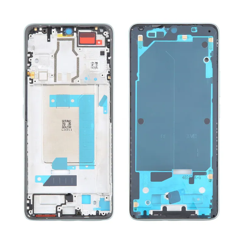 For Xiaomi Redmi Turbo 3 Original Front Housing LCD Frame Bezel Plate (Green) — image 1