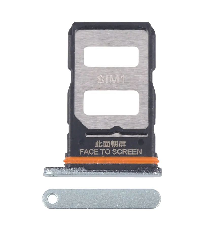 For Xiaomi Redmi Turbo 3 Original SIM Card Tray + SIM Card Tray (Green) — image 1