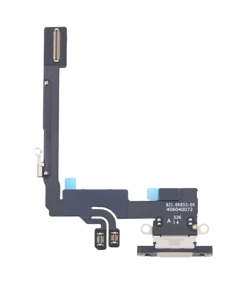 For iPhone 16 Pro Original Charging Port Flex Cable (Titanium Color) — image 1