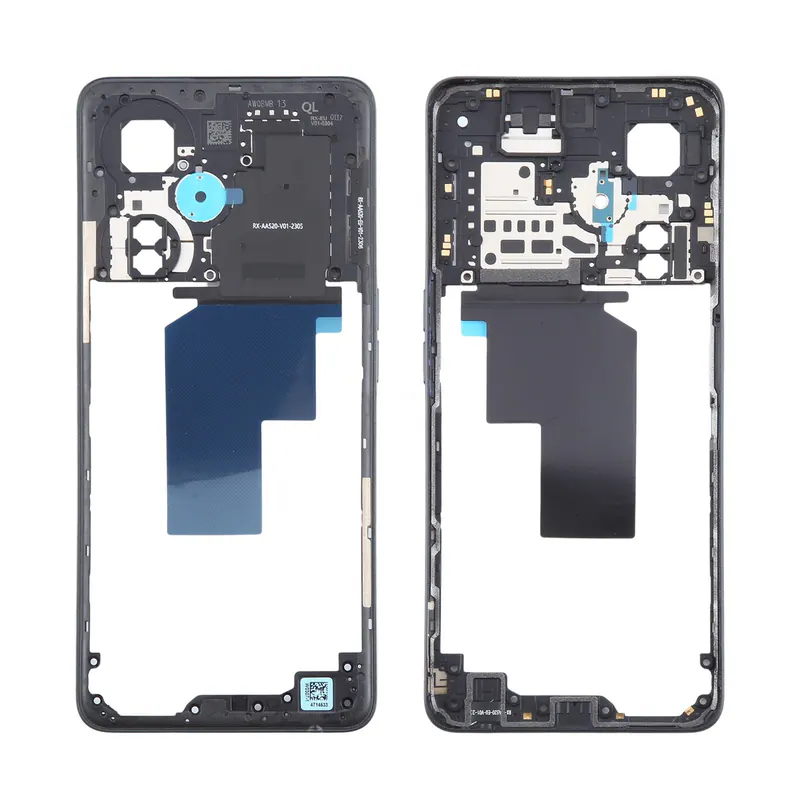 For OnePlus Nord CE 3 Lite Original Middle Frame Bezel Plate (Black) — image 1