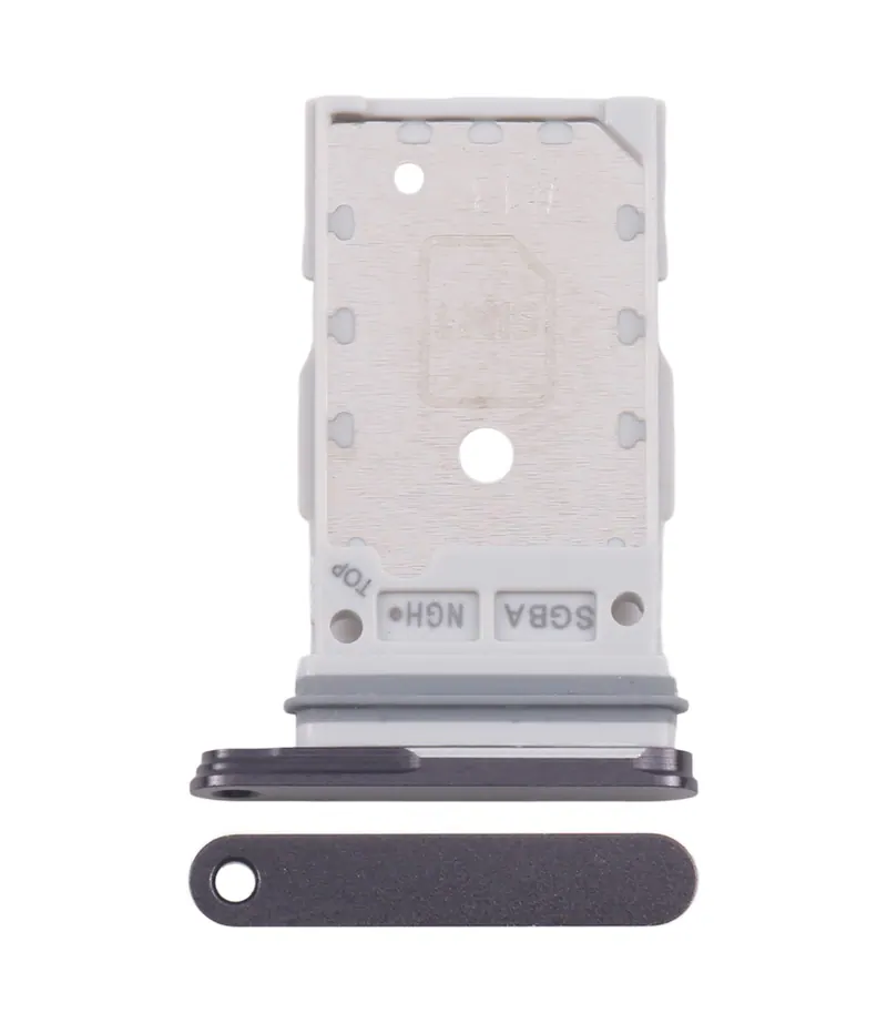 For Samsung Galaxy S24 FE SM-S721B Original SIM Card Tray + SIM Card Tray (Graphite Black) — image 1