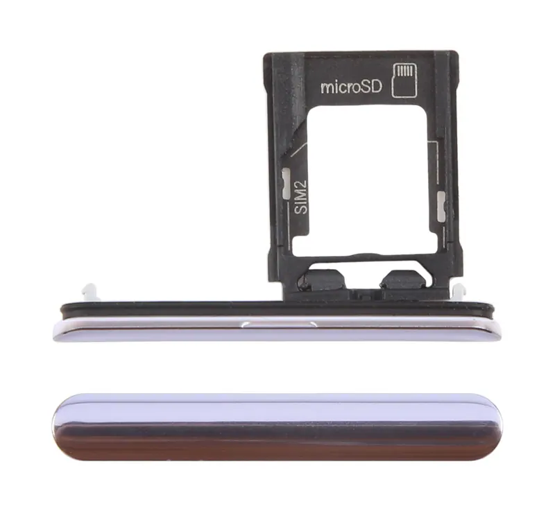 For Sony Xperia Ace SIM + Micro SD Card Tray (Purple) — image 1