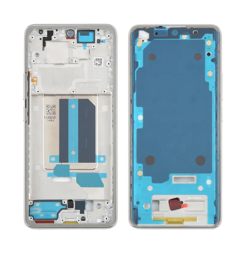 For Xiaomi Redmi Note 14 Pro+ 5G Original Middle Frame Bezel Plate (Silver) — image 1