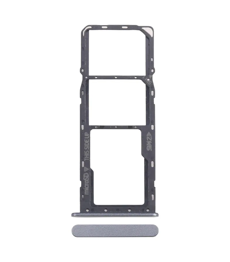 For Nokia C22 Original SIM Card Tray + SIM Card Tray + Micro SD Card Tray (Black) — image 1