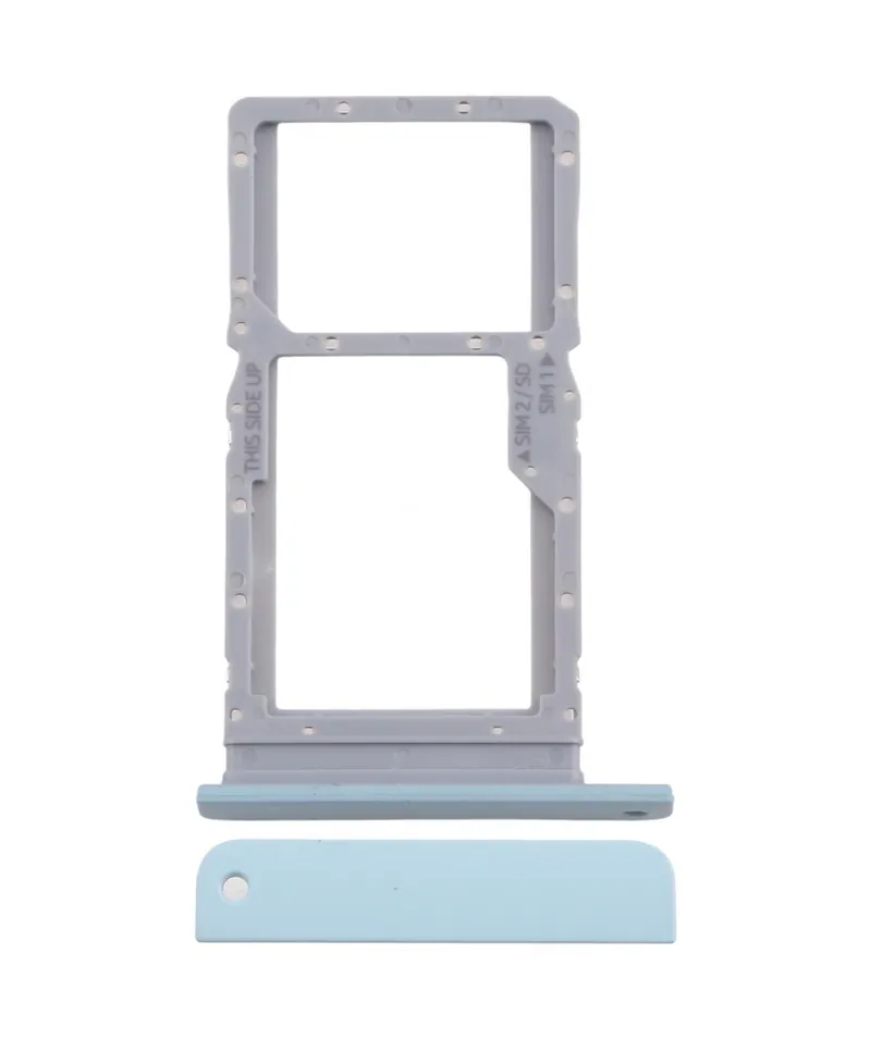 For Nokia G22 Original SIM Card Tray + SIM Card Tray / Micro SD Card Tray (Blue) — image 1