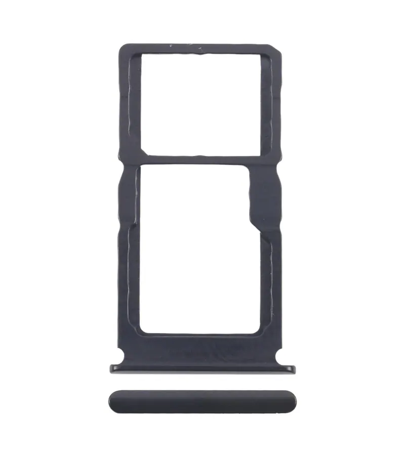 For Nokia 8 V 5G UW Original SIM Card Tray + SIM Card Tray / Micro SD Card Tray (Black) — image 1