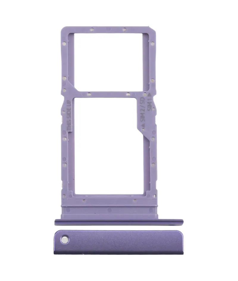 For Nokia G42 Original SIM Card Tray + SIM Card Tray / Micro SD Card Tray (Purple) — image 1