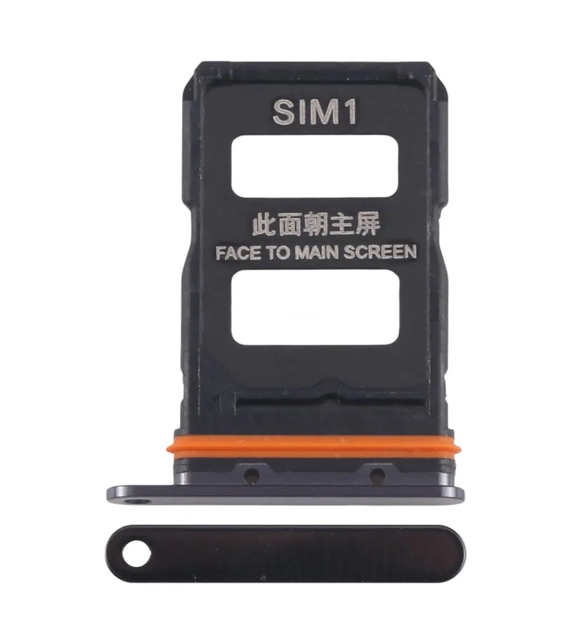 For Xiaomi Mix Flip Original SIM Card Tray + SIM Card Tray (Black) — image 1