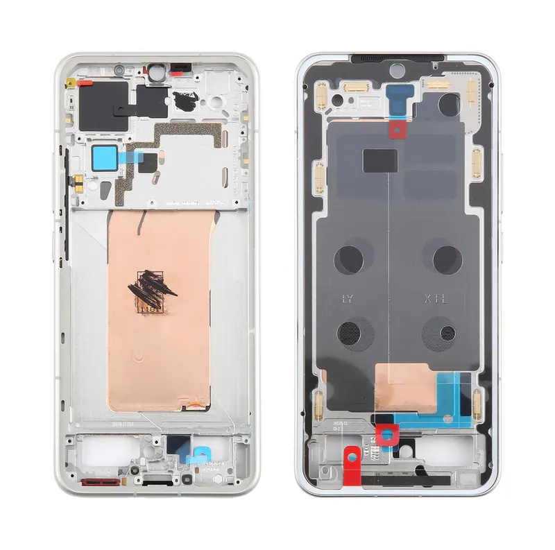 For Xiaomi 15 Original Middle Frame Bezel Plate(Frosted silver) — image 1