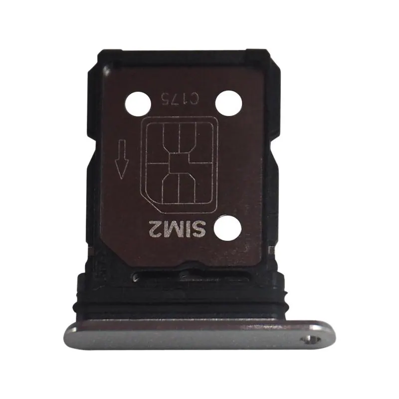 For OnePlus Ace 3 Pro PJX110 PGP110 SIM + SIM Card Tray (Silver) — image 1